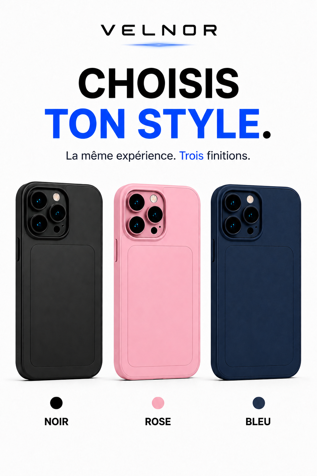 Coque Personnalisable E‑Ink – VELNOR